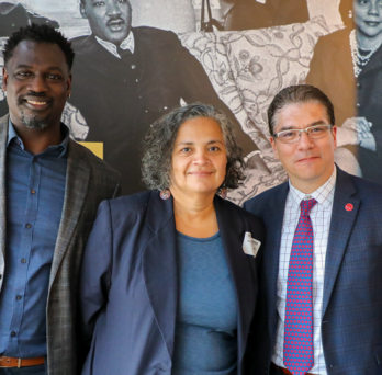 Keith Lewis, Amalia Pallares and Javier Reyes 